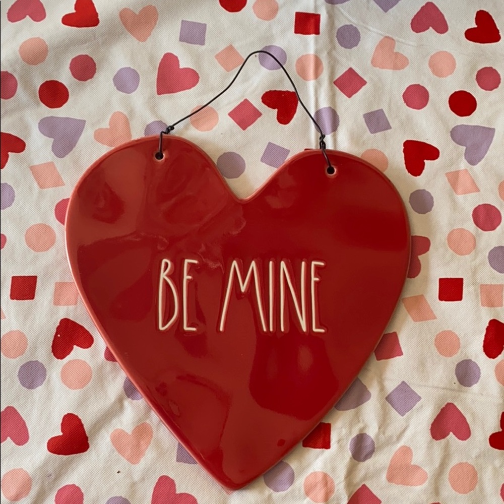 Rae Dunn BE MINE❤️CERAMIC❤️PLAQUE❤️